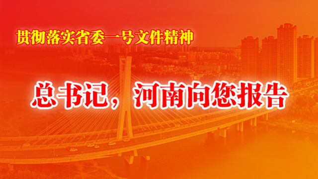總書記，河南向您報告